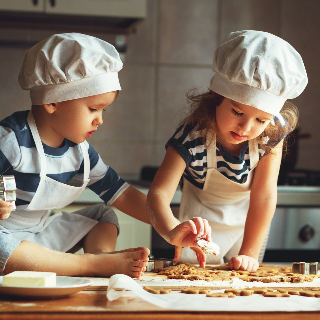 Kids Bake Club- Parents Guide to age approroiate Kitchen skills for Kids