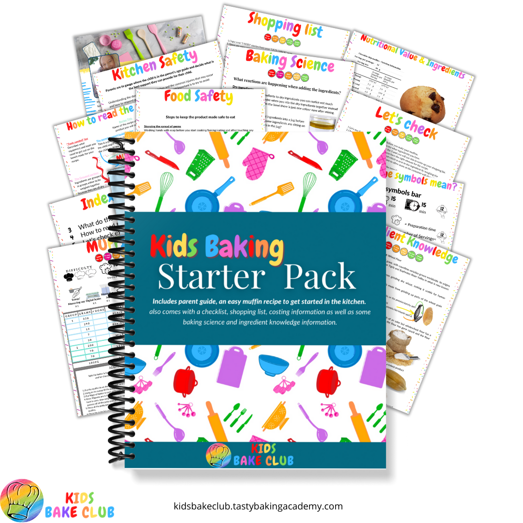 Kids Bake Club Starter Pack Digital PDF - Muffins