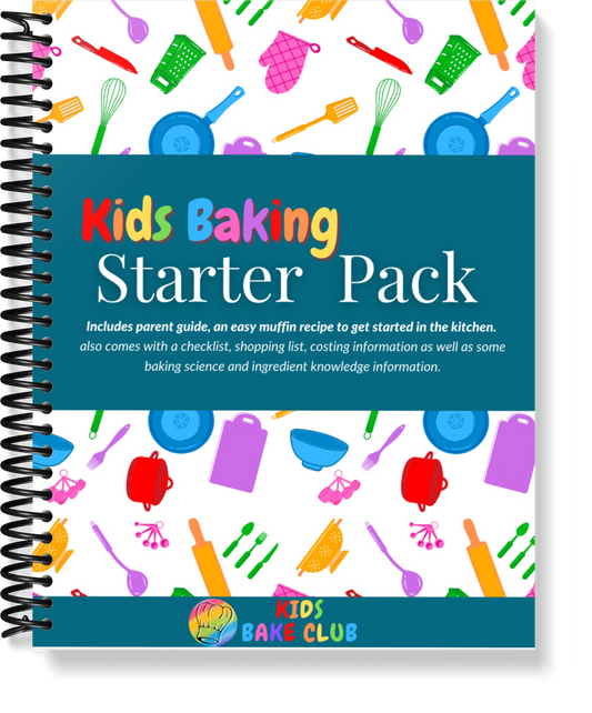 Kids Bake Club Starter Pack - Muffins - Physically bonded book