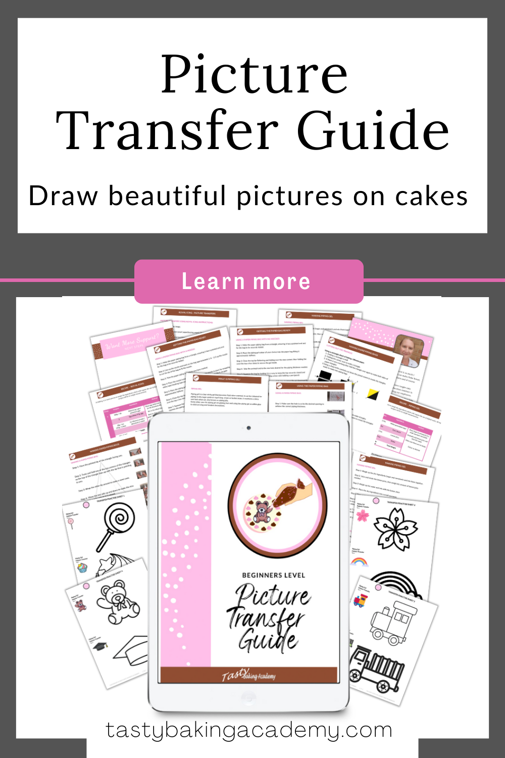 -Beginners level Picture Transfer Guide - Digital PDF