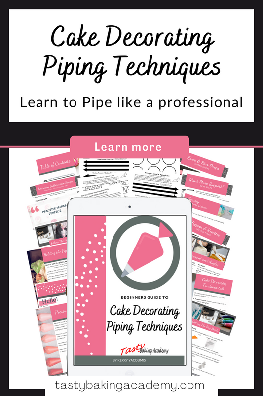 Cake Decorating Piping Techniques - Digital PDF