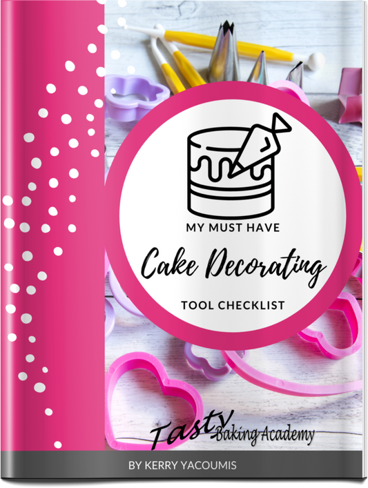 Must have cake decorating tools checklist